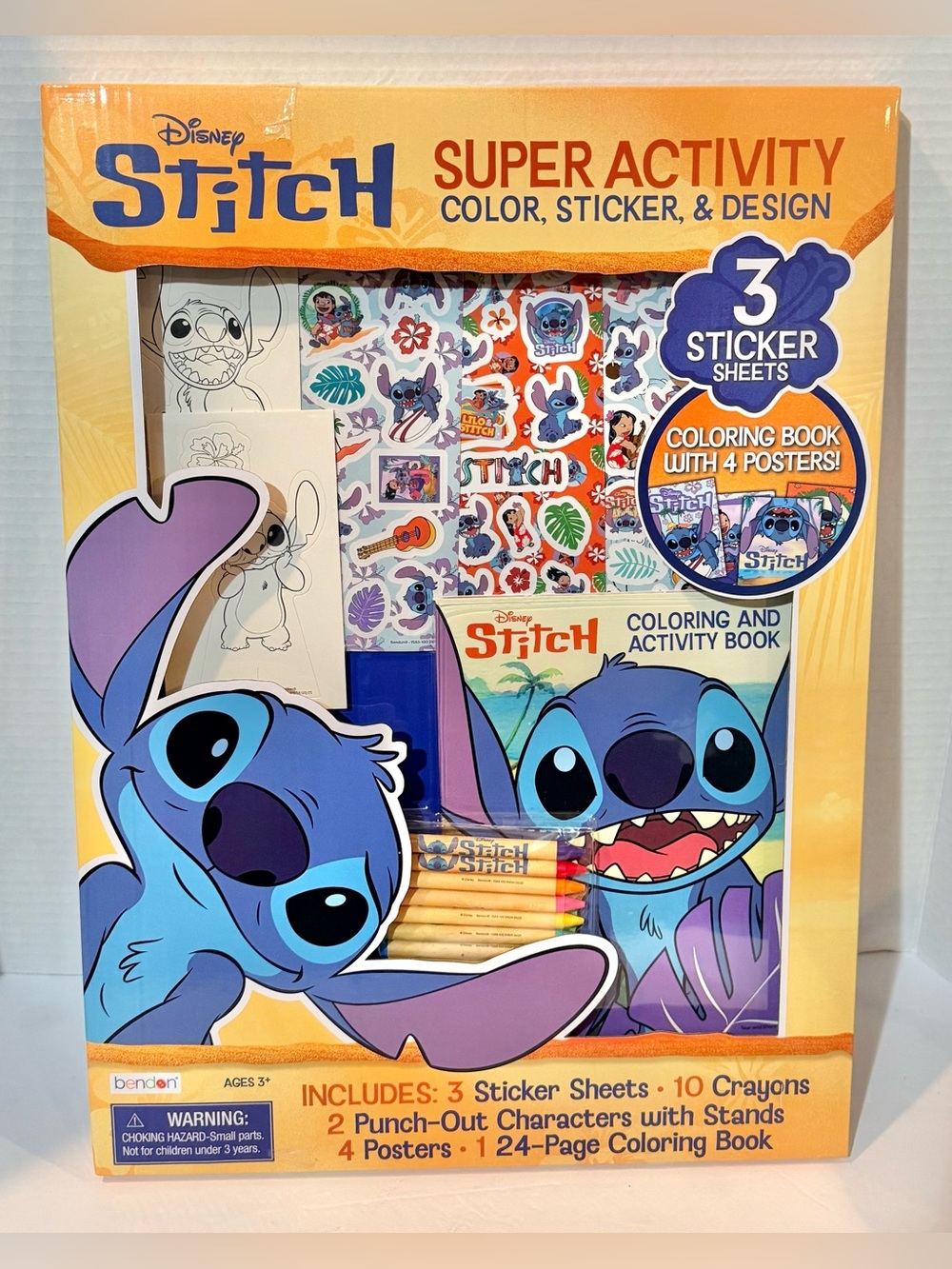 Disney Stitch Super Activity Set Brand New - Picture 4 of 5